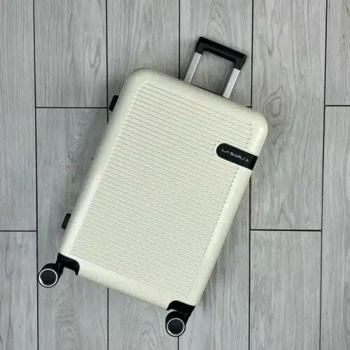 מזוודה בינונית קשיחה 24" LB1050 white