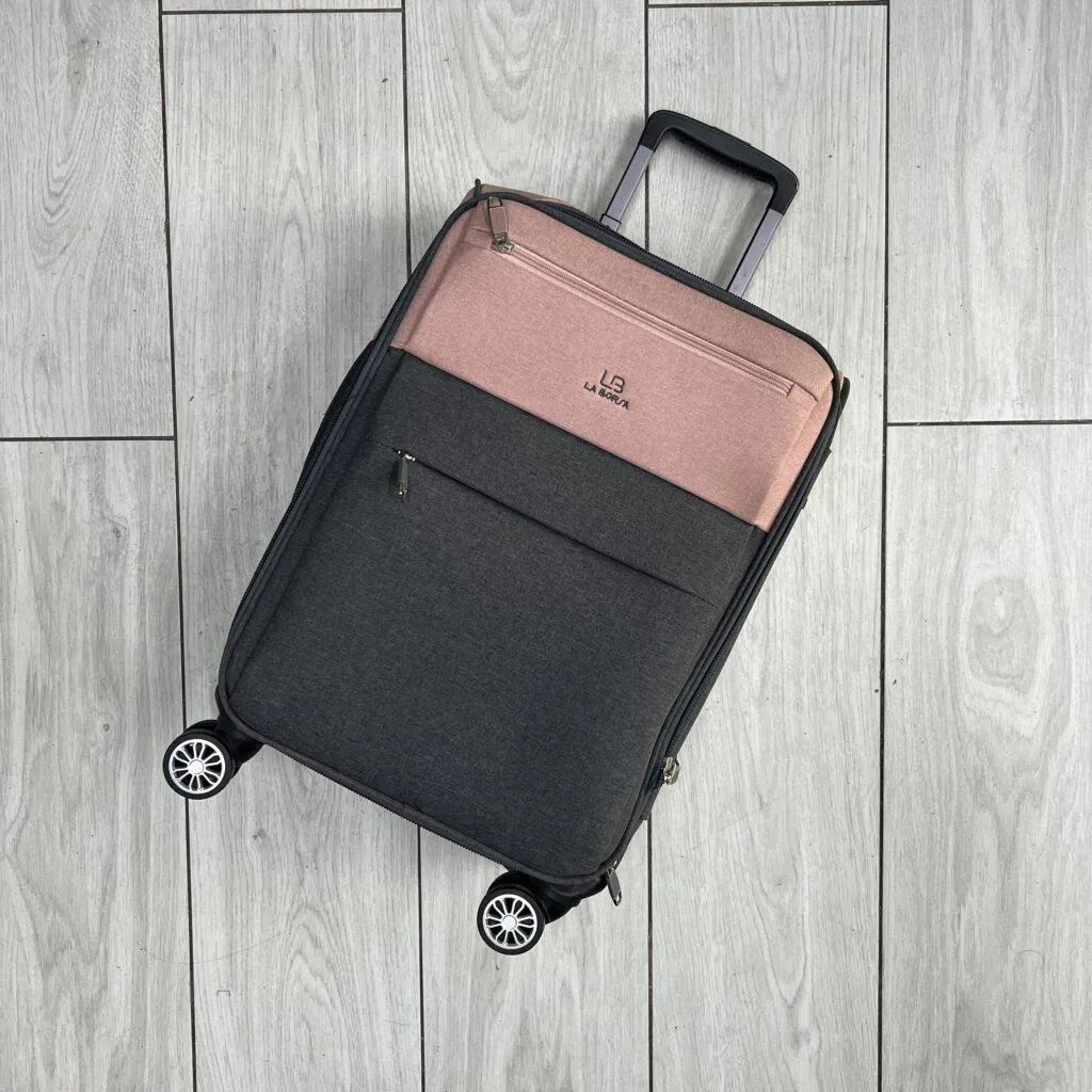 מזוודה טרולי 20" LB1001 PINK