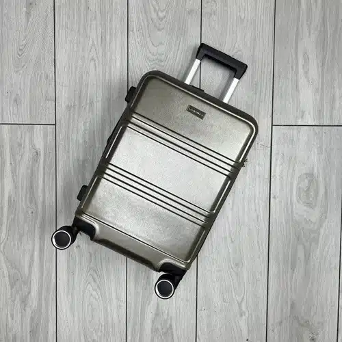 מזוודה קטנה קשיחה 20" LB1054 SILVER