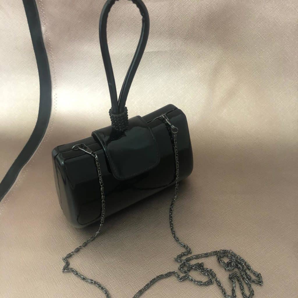 תיק ערב שחור