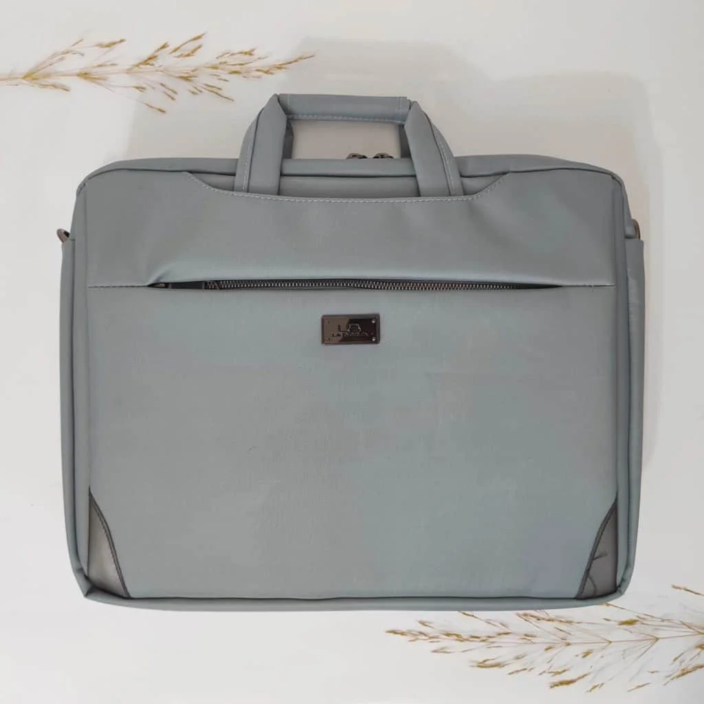 תיק למחשב נייד אפור