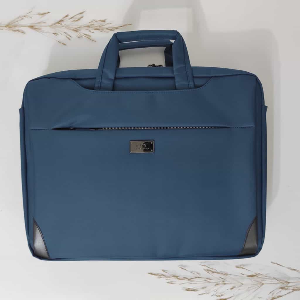 תיק למחשב כחול