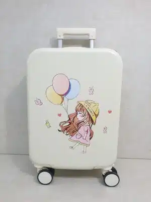 מזוודה לילדה בלונים קטנה