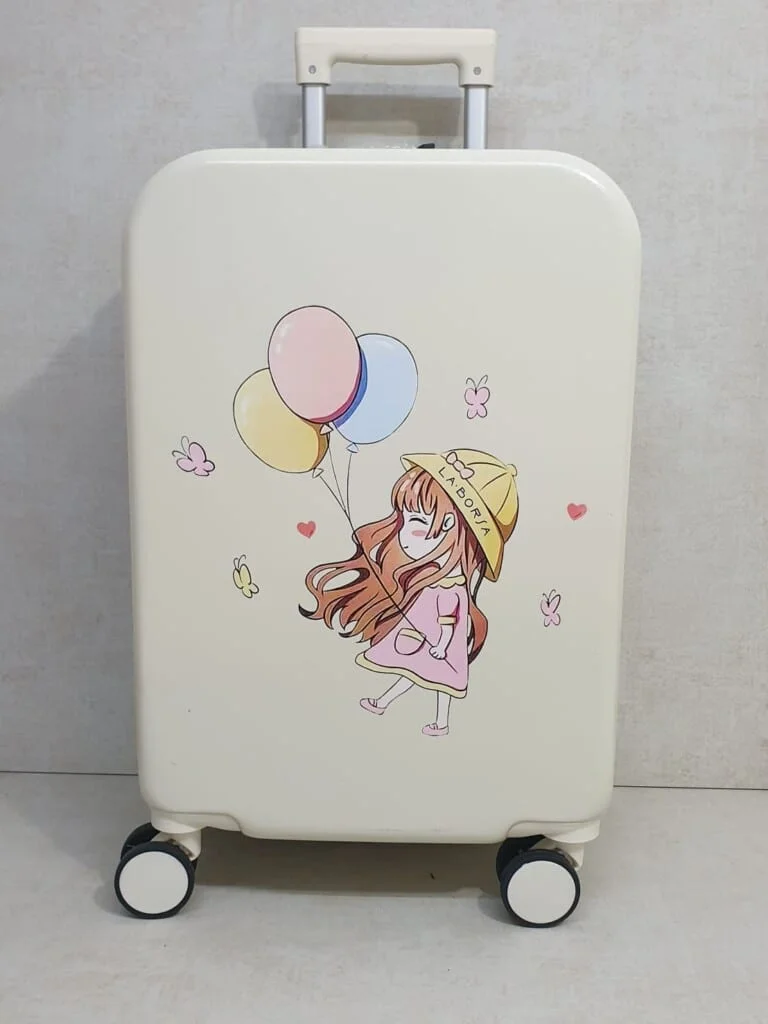 מזוודה לילדים מעוצבת בלונים
