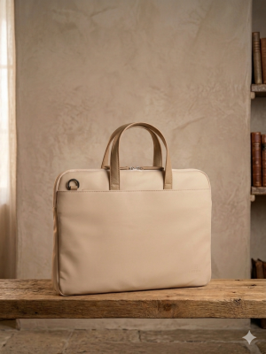 תיק למחשב נייד 13 אינץ' צבע בז׳