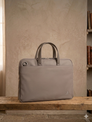 תיק ללפטופ חום עור